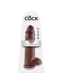 KING COCK - PENE REALÍSTICO MARRÓN 30.48 CM
