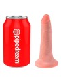 KING COCK - DILDO CON SFERE 14 CM - CARNE