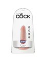 KING COCK - DILDO WITH BALLS 14 CM FLESH