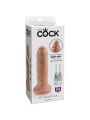 KING COCK - 15 CM NATUURLIJKE ONGESNEDEN REALISTISCHE DILDO