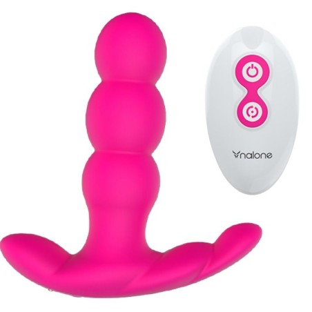 NALONE - PAREL ANALE VIBRATOR AFSTANDSBEDIENING ZWART