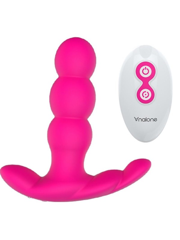NALONE - VIBRATEUR ANAL PEARL TÉLÉCOMMANDE NOIR