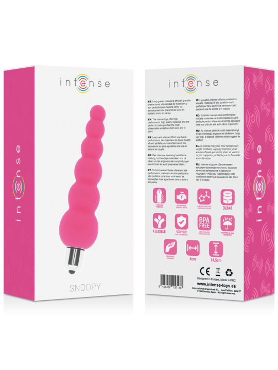 INTENSE - SNOOPY 7 GESCHWINDIGKEITEN SILIKON INTENSE - ROSA