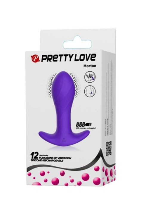 PRETTY LOVE - VIBRATEUR ANAL LILAS