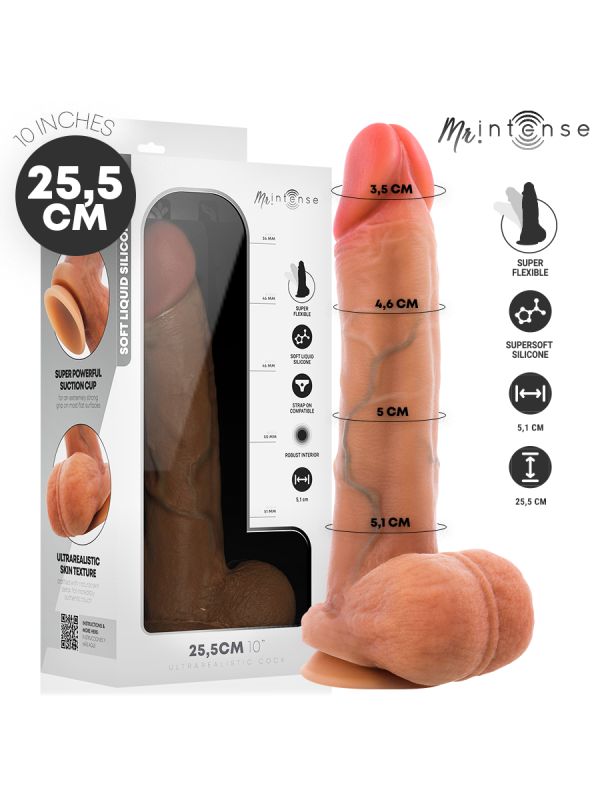 MR INTENSE - GARY XL PÊNIS DE SILICONE ULTRA-REALISTA COM TESTÍCULOS 2
