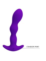 PRETTY LOVE - MASSAGER ANAL 12 MODES DE VIBRATION LILAS