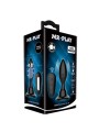 MR PLAY - PLUG ANAL CON VIBRACIÓN NEGRO CONTROL REMOTO