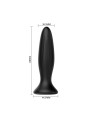 MR PLAY - PLUG ANAL VIBRATEUR NOIR RECHARGEABLE