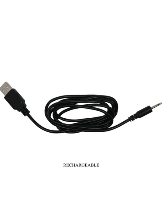 MR PLAY - WIEDERAUFLADBARER SCHWARZER VIBRATOR ANALSPLUG