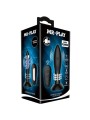 MR PLAY - PLUG CON BOLAS ROTADORAS NEGRO CONTROL REMOTO