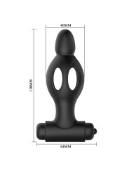 MR PLAY - SILIKON ANALSPLUG MIT VIBRATION