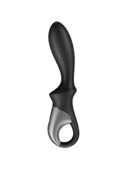 SATISFYER - HEAT CLIMAX ANAL VIBRATOR APP BLACK
