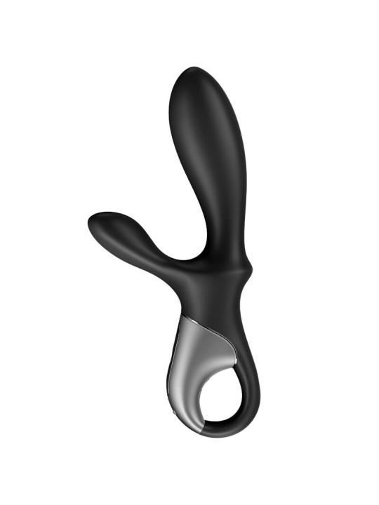 SATISFYER - HEAT CLIMAX+ ANAL VIBRATOR APP SCHWARZ