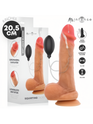 MR INTENSE - DANNY, DILDO EJACULANTE DE SILICONE, 20,5 CM - Ø - 4 CM