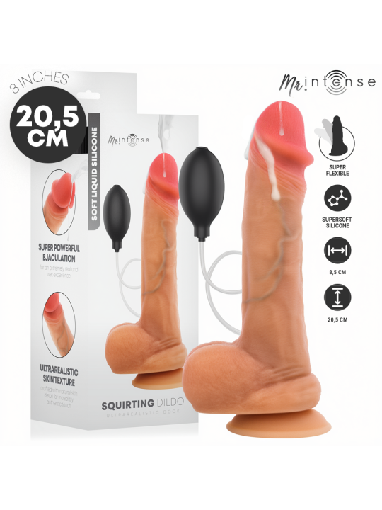 MR INTENSE - DANNY SILIKON-EJAKULATIONSDILDO 20,5 CM -Ø- 4 CM