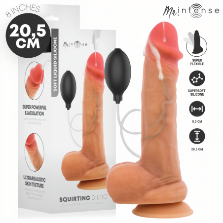 MR INTENSE - DANNY SILIKON-EJAKULATIONSDILDO 20,5 CM -Ø- 4 CM