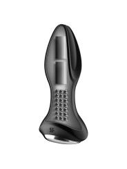 SATISFYER - ROTATOR PLUG 2+ VIBRERENDE PLUG APP ZWART
