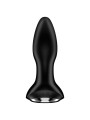 SATISFYER - ROTATOR PLUG 2+ VIBRIERENDE PLUGAPP SCHWARZ