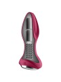 SATISFYER - APPLICATION DE PLUG VIBRANT ROTATOR PLUG 2+ ROUGE