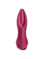 SATISFYER - ROTATOR PLUG 2+ VIBRERENDE PLUG APP ROOD