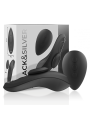 BLACK&SILVER - PANTALONE VIBRATORE IN SILICONE RICARICABILE PRESTON NE