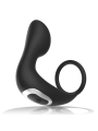 BLACK&SILVER - ANALMASSAGER MIT FERNBEDIENUNG, WIEDERAUFLADBARES SILIK