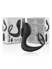 BLACK&SILVER - ANALMASSAGER MIT FERNBEDIENUNG, WIEDERAUFLADBARES SILIK