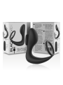 BLACK&SILVER - REMOTE CONTROL ANAL MASSAGER RECHARGEABLE SILICONE BLAC