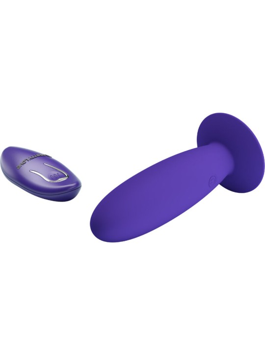 PRETTY LOVE - VIBRATEUR ANAL YOUTH PLUG TÉLÉCOMMANDE VIOLET