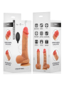 MR INTENSE - DANNY, DILDO EJACULANTE DE SILICONE, 20,5 CM - Ø - 4 CM