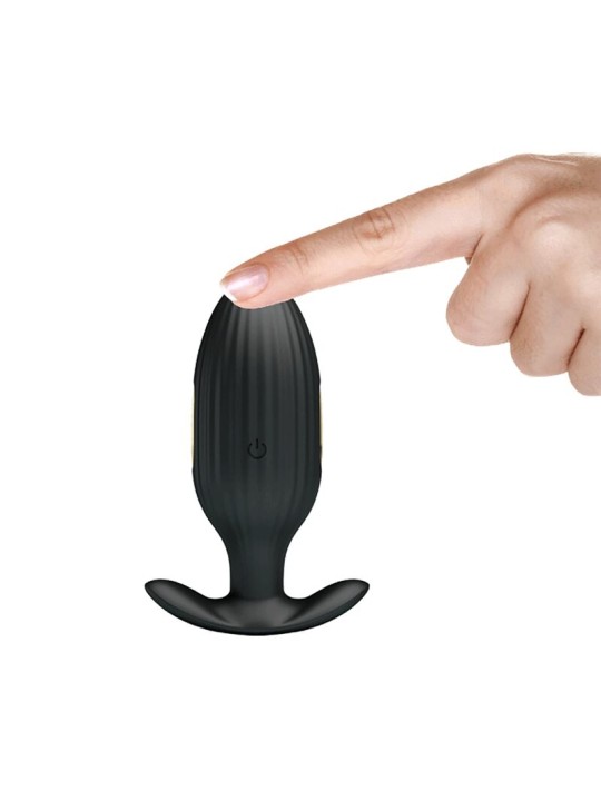 PRETTY LOVE - KELLY ANAL PLUG OPLAADBARE VIBRATOR ZWART