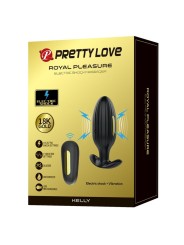 PRETTY LOVE - VIBRADOR RECARREGVEL ANAL KELLY PLUG PRETO
