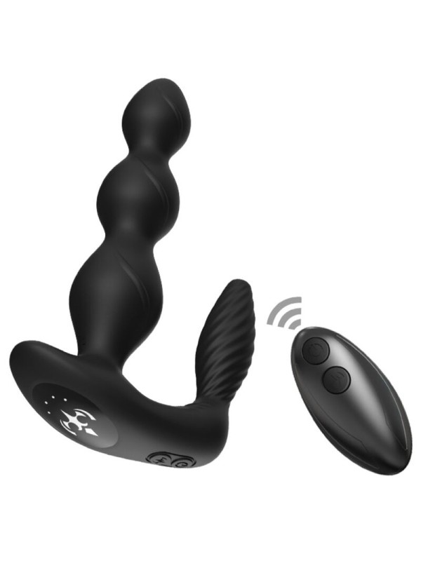 ARMONY - MANFUN VIBRATOR & STIMULATOR ANAL PLUG REMOTE CONTROL BLACK