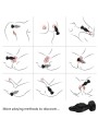 ARMONY - VIBRATEUR & PLUG ANAL TÉLÉCOMMANDE NOIR