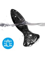 ARMONY - ZWARTE SILICONEN VIBRATOR & ANALE PLUG