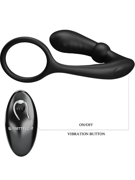 PRETTY LOVE - ANEL ANAL E VIBRADOR WARREN BLACK