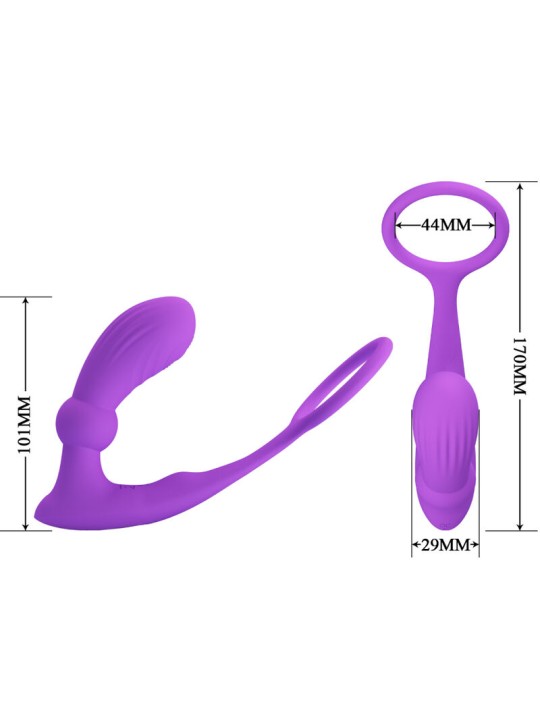 PRETTY LOVE - WARREN RING & VIOLET ANALE VIBRATOR