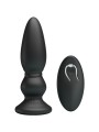 MR PLAY - VIBRADOR POTENTE CONTROL REMOTO ANAL PLUG NEGRO