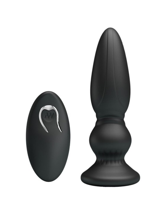MR PLAY - LEISTUNGSSTARKER VIBRATOR MIT FERNBEDIENUNG, ANALSTECKER, SC