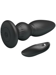MR PLAY - PUISSANT VIBRATEUR TÉLÉCOMMANDE PLUG ANAL NOIR