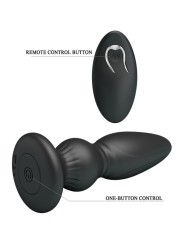 MR PLAY - PUISSANT VIBRATEUR TÉLÉCOMMANDE PLUG ANAL NOIR