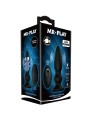 MR PLAY - PUISSANT VIBRATEUR TÉLÉCOMMANDE PLUG ANAL NOIR