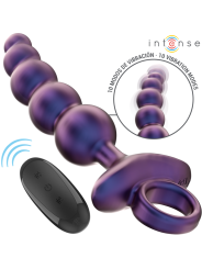 INTENSE - TITO VIBRADOR ANAL PLUG MODELO 3 CONTROLE REMOTO