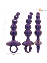 INTENSE - TITO VIBRANTE ANAL PLUG MODELLO 3 TELECOMANDO