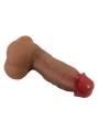 PRETTY LOVE - CURTIS REALISTISCHE DILDO MET ZUIGNAP 17,3 CM -Ø- 4,2 CM
