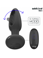ADDICTED TOYS - PLUG ANALE CON LINGUA VIBRANTE E TELECOMANDO