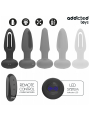 ADDICTED TOYS - ANALPLUG MIT VIBRIERENDER ZUNGE UND FERNBEDIENUNG