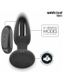 ADDICTED TOYS - ANALPLUG MIT VIBRIERENDER ZUNGE UND FERNBEDIENUNG