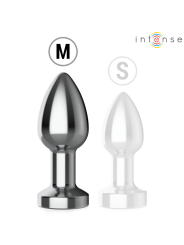 INTENSE - VIBRERENDE METALEN ANAALPLUG MET LED-LAMPJES EN AFSTANDSBEDI