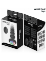 ADDICTED TOYS - PLUG ANAL GIRATÓRIO VIBRATÓRIO COM LUZ LED E CONTROLE 